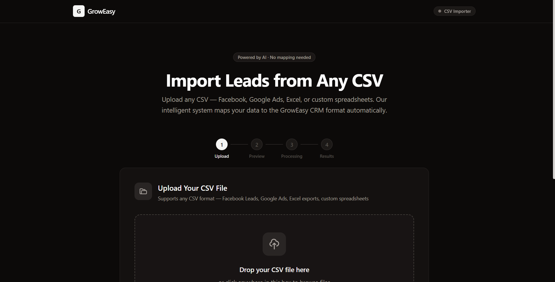 CSV Importer